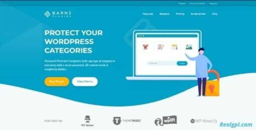 Password Protected Categories