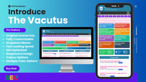 Vecutus WordPress Theme